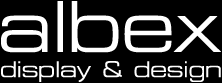 Albex display en design